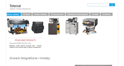 Desktop Screenshot of drukarki-fotograficzne.pl
